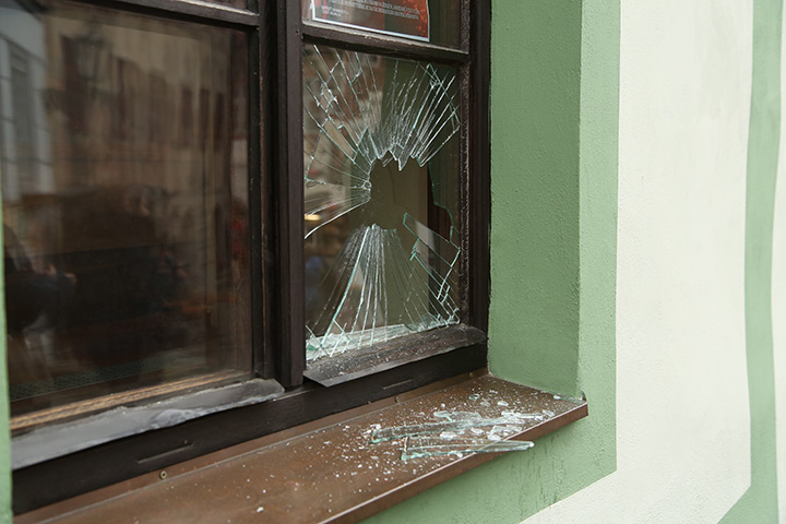 A2B Glass are able to board up broken windows while they are being repaired in Feltham.